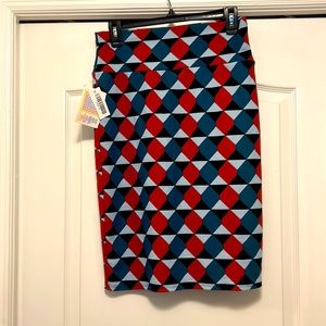 NWT luluaroe Cassie pencil skirt